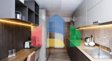 Modern villa located on the first line of Radovici