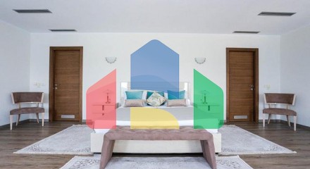 Modern villa located on the first line of Radovici