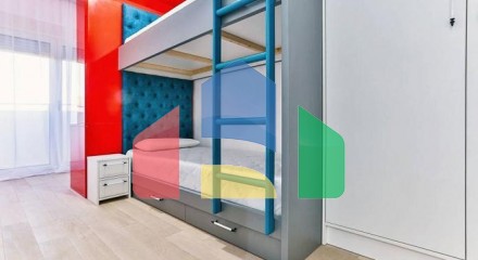 Квартира с тремя спальнями в Бечичах, 86м²