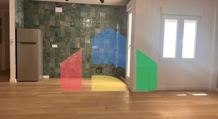 Просторная квартира с патио 25 м² в Patraix