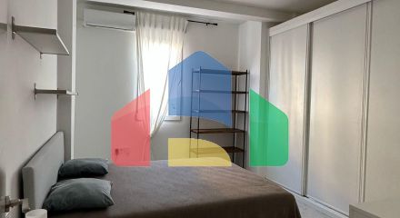 Квартира с мебелью и видом на сквер