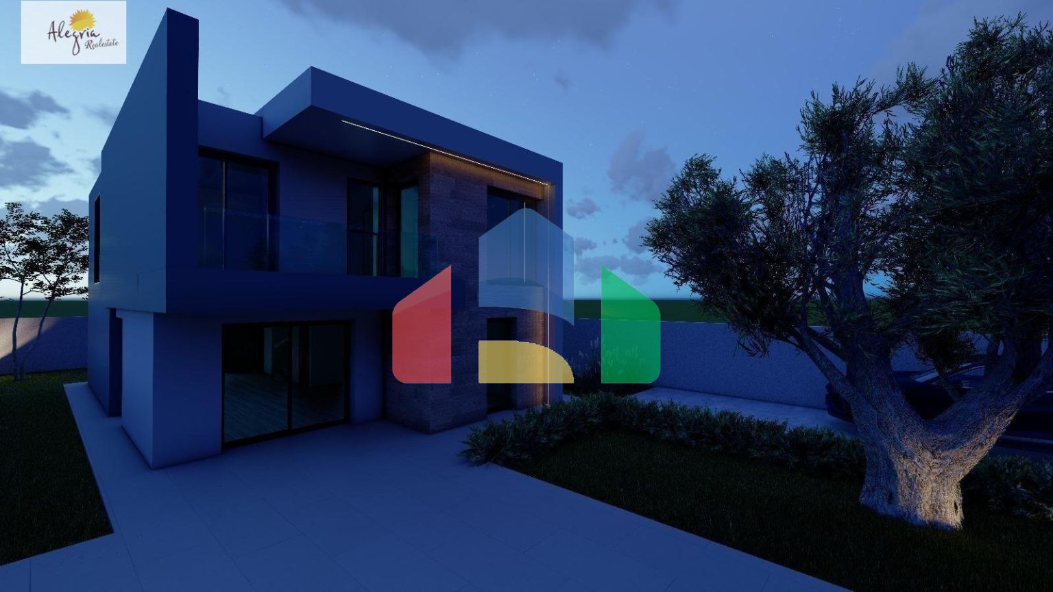 Прекрасный дом с видом на горы