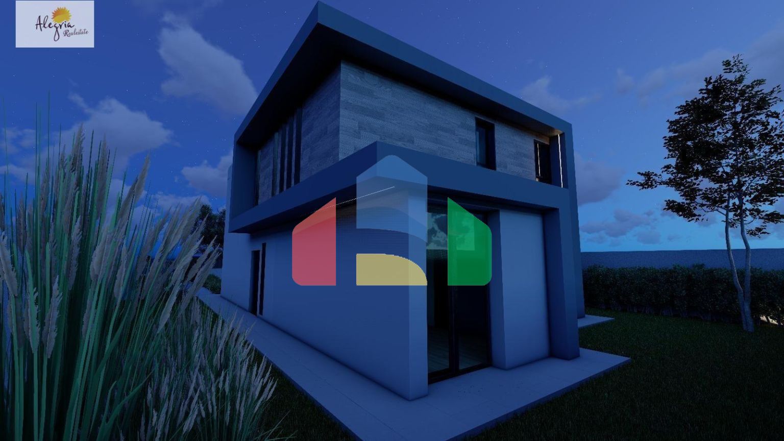 Прекрасный дом с видом на горы