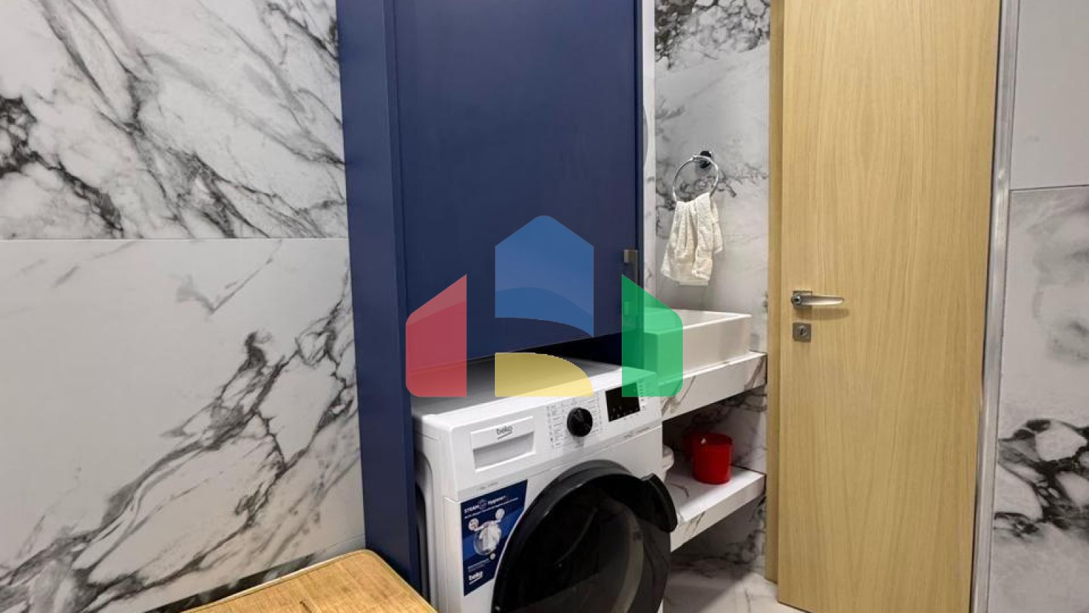 2+1 с 3 балконами, Голем возле Камелии, 103 м.кв