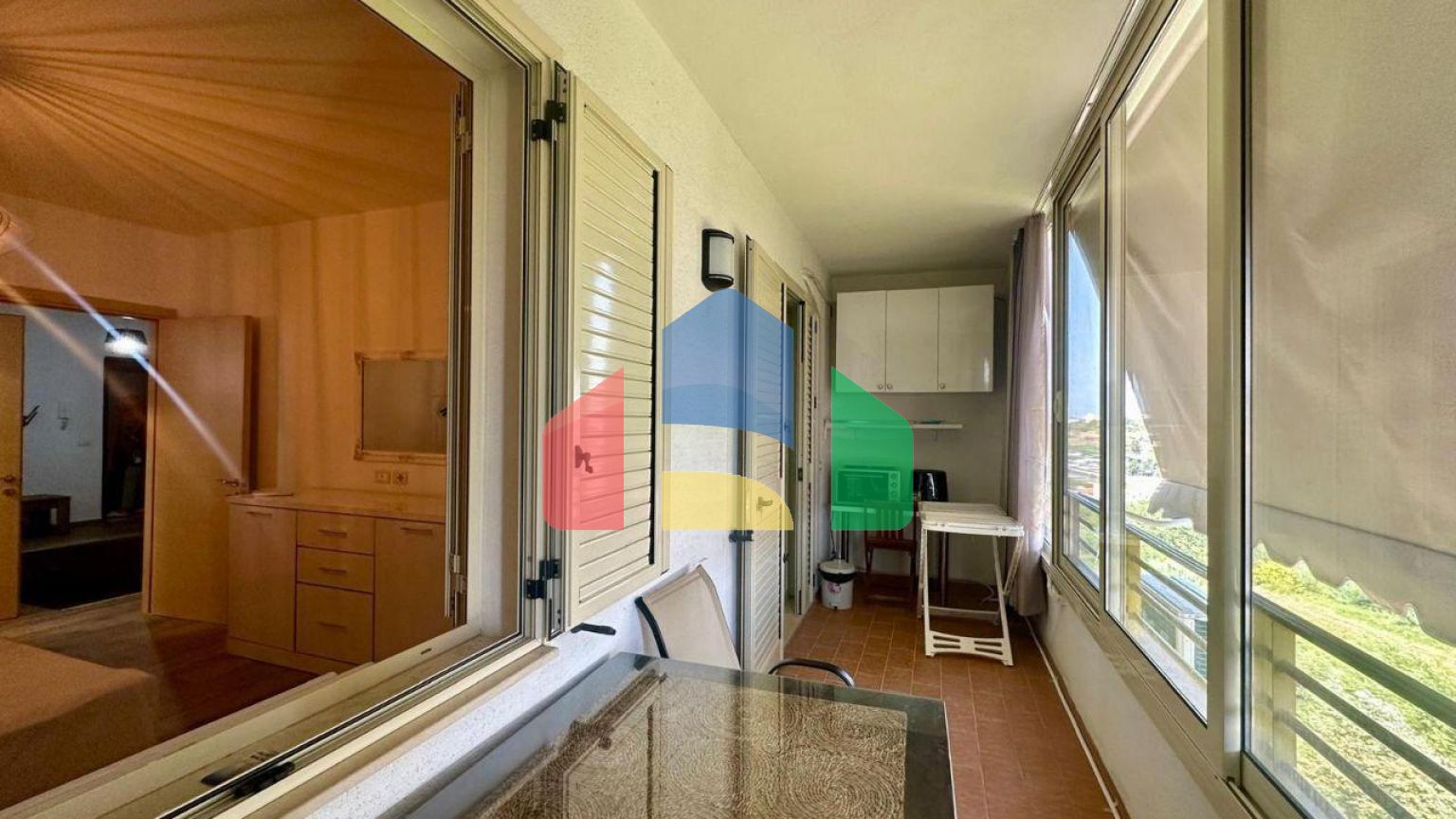 1+1 с балконом, Пляж р-н Плепа, 68.4 м.кв