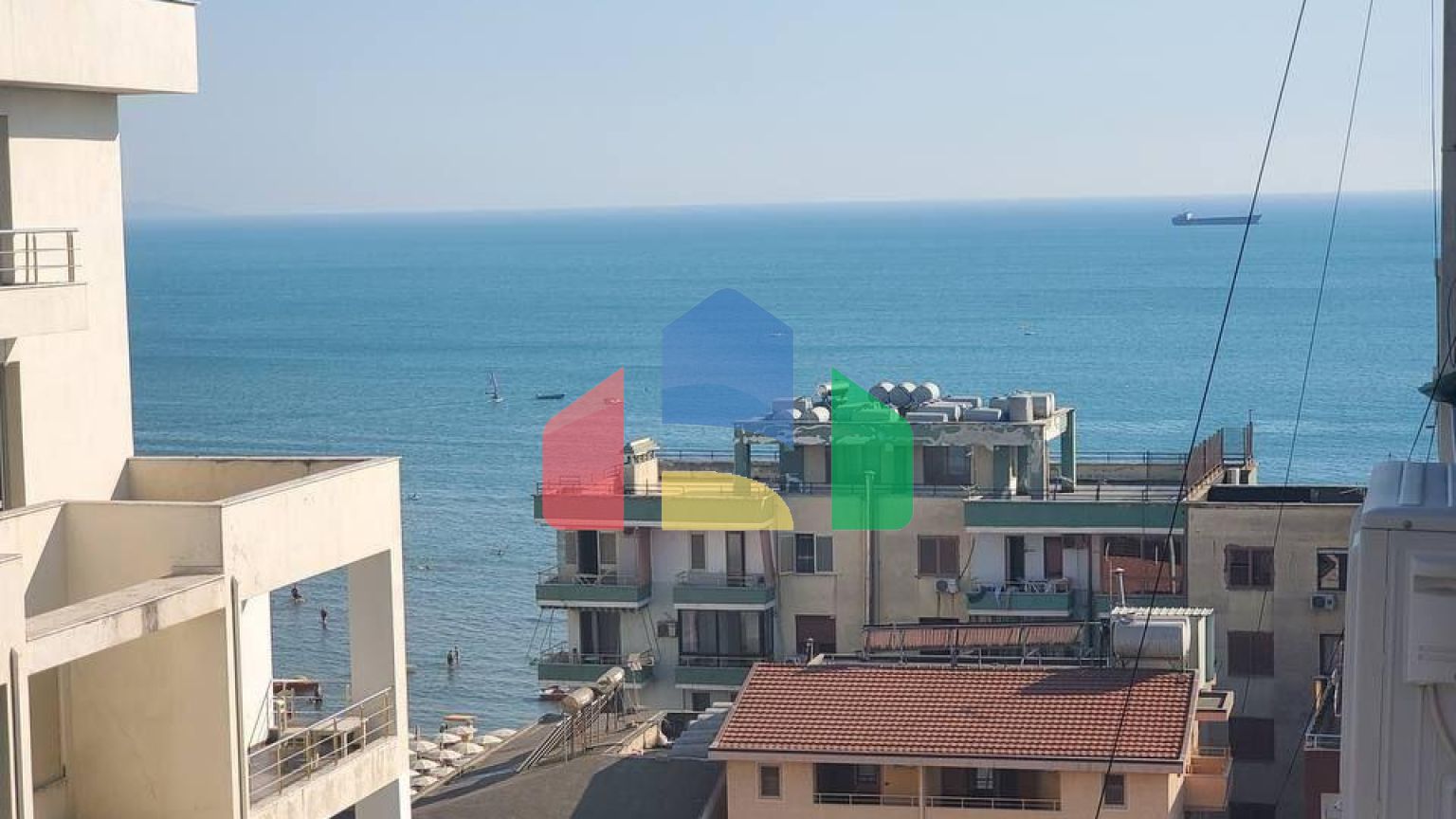 1+1 с видом на море, Пляж р-н Кораби, 64 м.кв