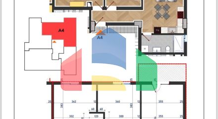 2+1 с балконом, Пляж, 85 м.кв