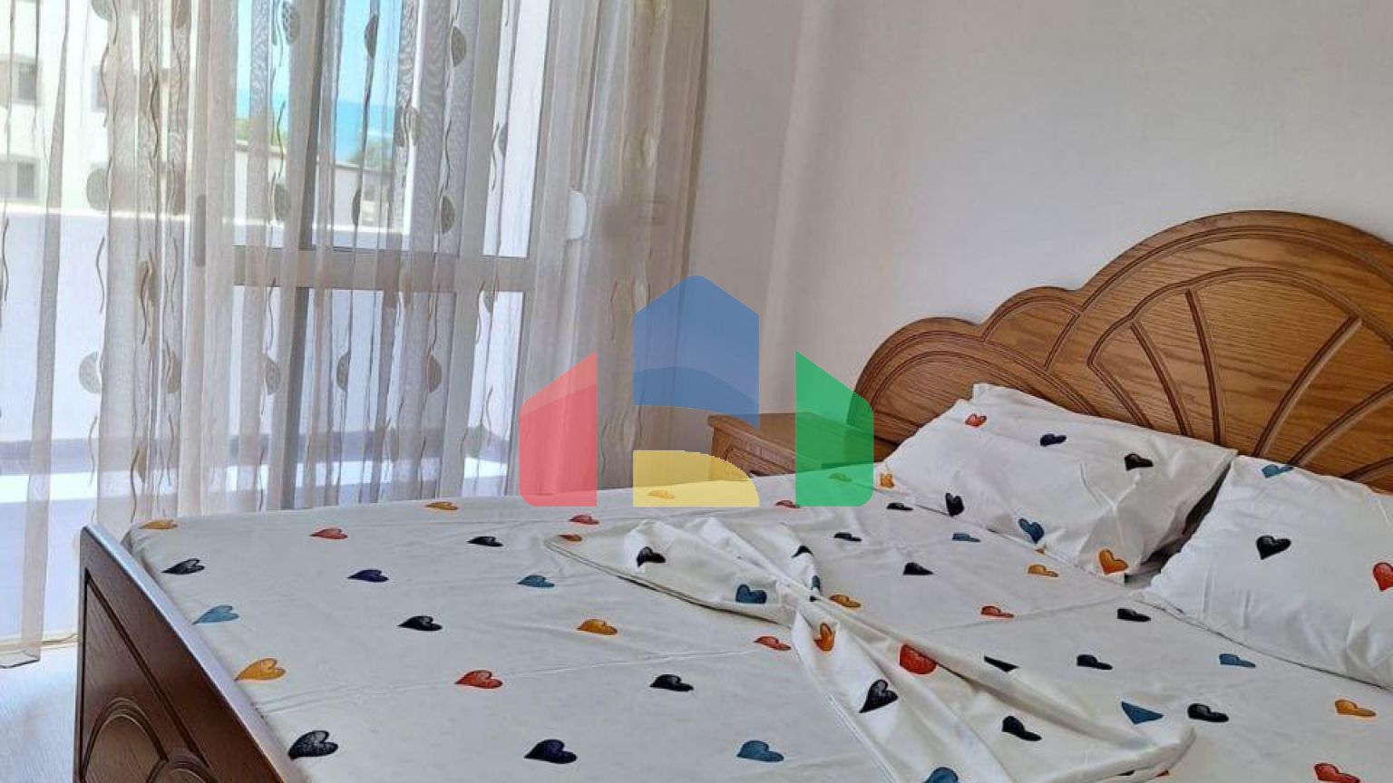  1+1 с видом на море, Пляж, 63 м.кв