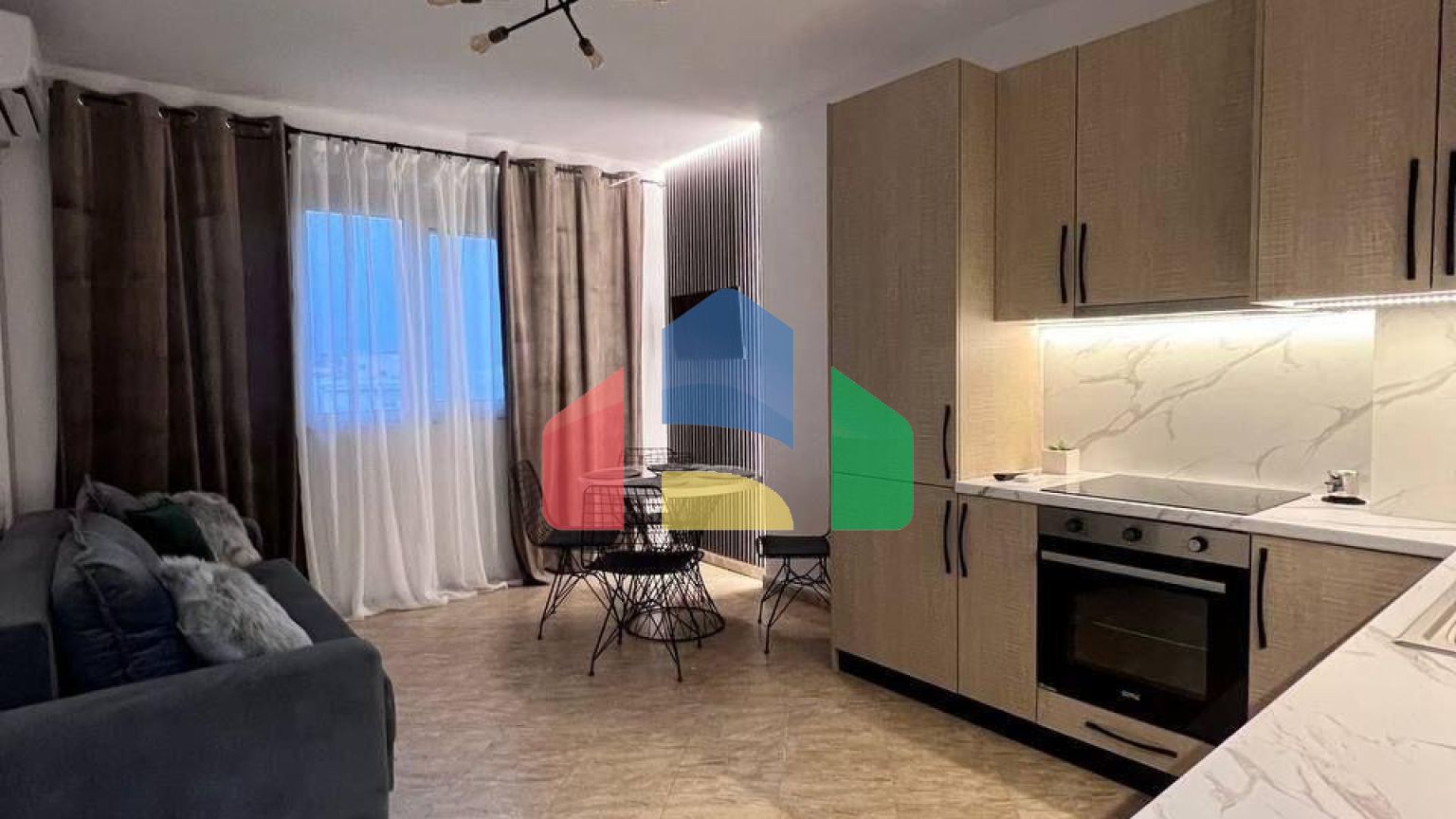1+1 с террасой, р-н Plazh, 50,5 м.кв