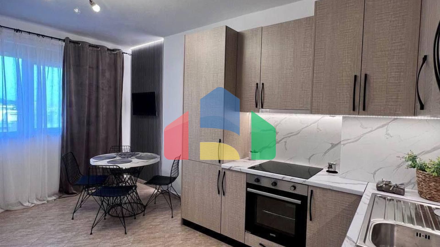 1+1 с террасой, р-н Plazh, 50,5 м.кв