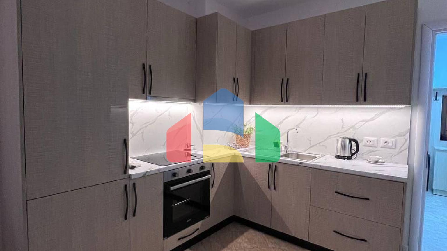 1+1 с террасой, р-н Plazh, 50,5 м.кв