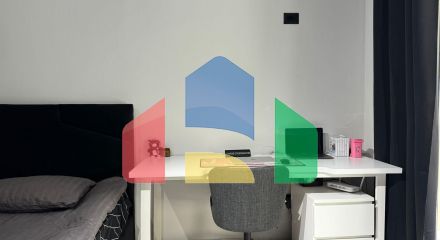 1+1 с балконом, р-н Шкемби в доме Колизей, 42 м.кв