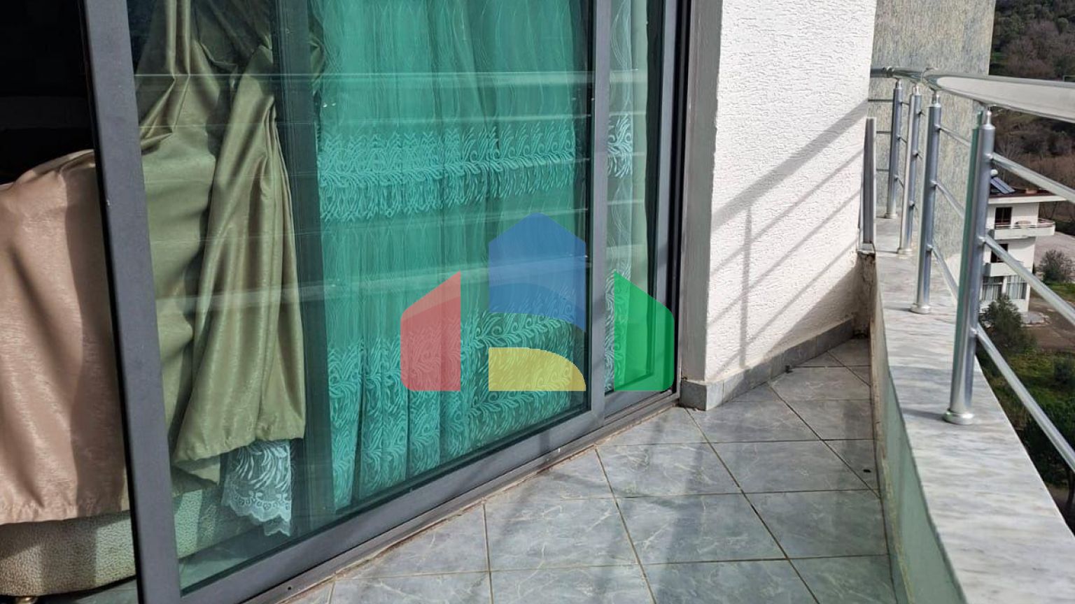 2+1 с балконом и видом на море, Shkembi I Kavajes, 109м.кв