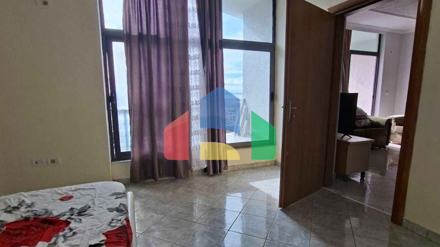 2+1 с балконом и видом на море, Shkembi I Kavajes, 109м.кв