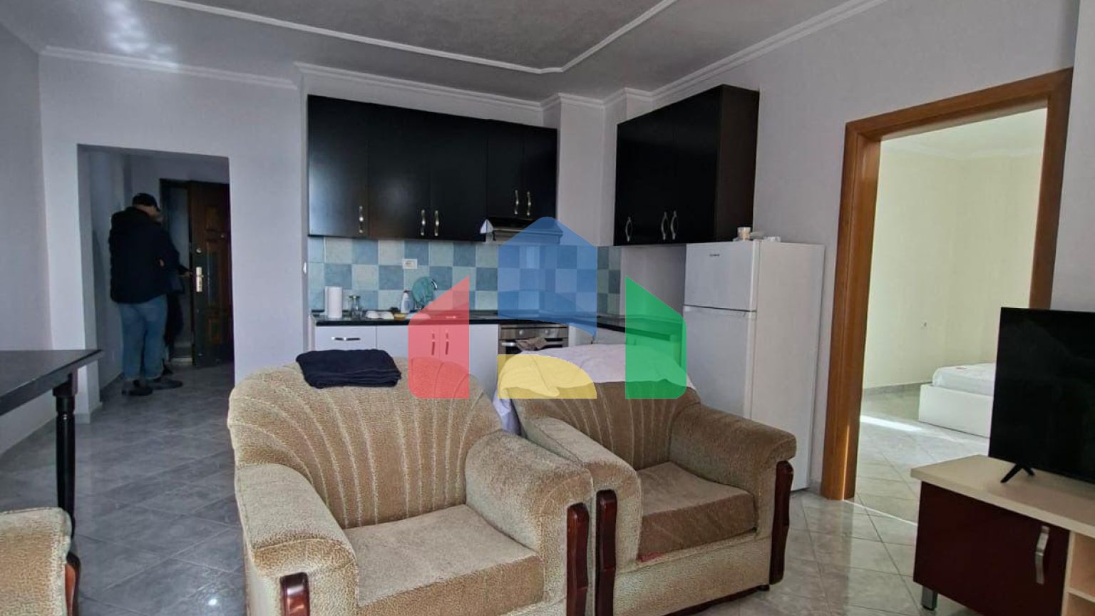 2+1 с балконом и видом на море, Shkembi I Kavajes, 109м.кв