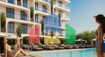 1+1, Golem, новострой, 62 м.кв