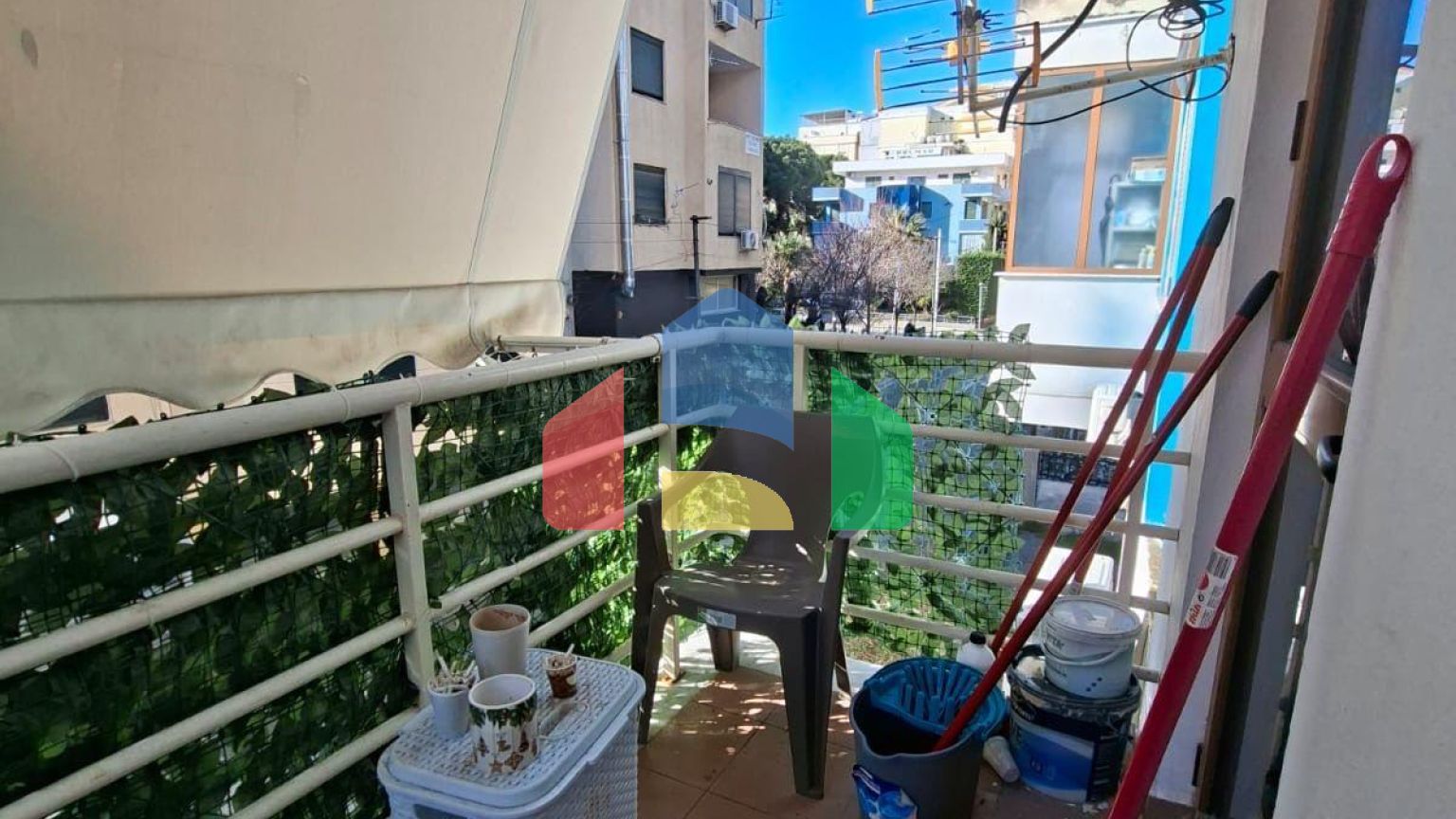 1+1 с балконом, Shkembi i Kavajes, 36 м.кв