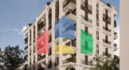 1+1, Golem, новострой, 55 м.кв