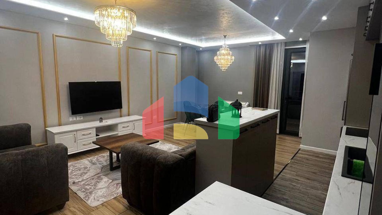 2+1 с видом на море и 2мя санузлами, р-н Волга, 132 м.кв