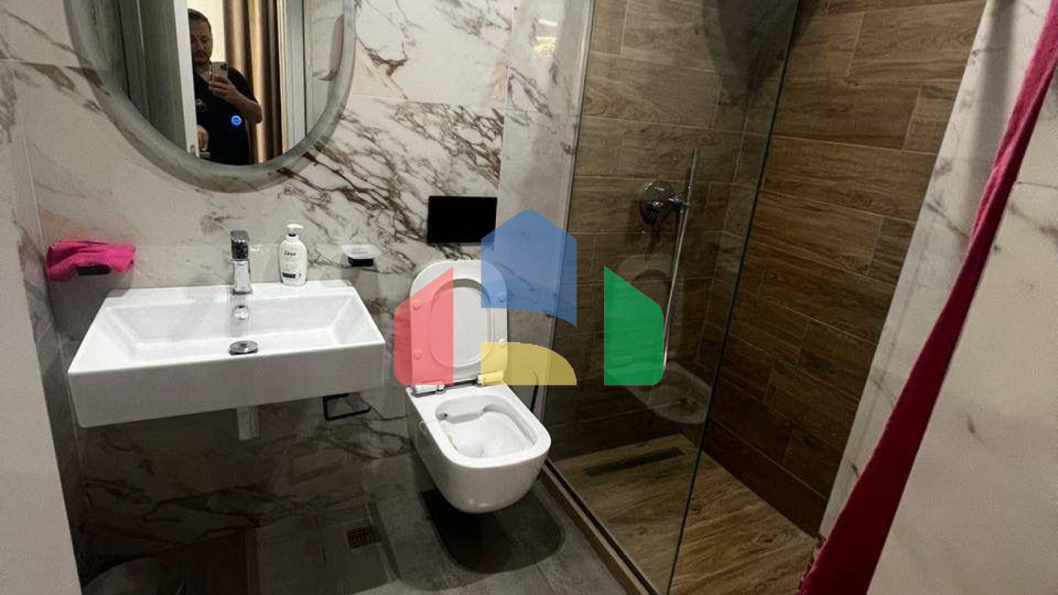 2+1 с видом на море и 2мя санузлами, р-н Волга, 132 м.кв