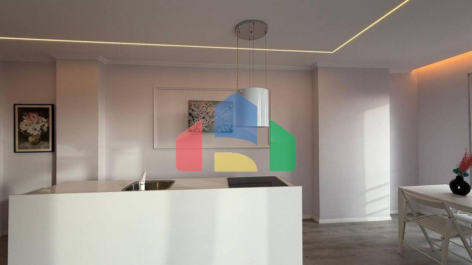 1+1 с балконом и видом на море, Durres, Plepa, 80 м.кв