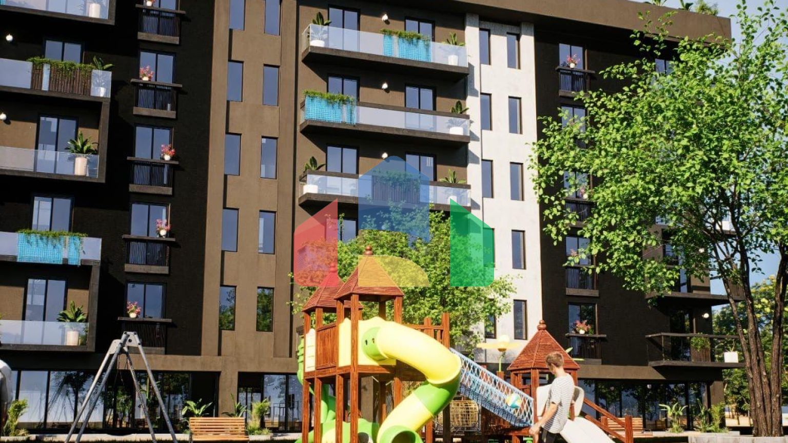 Студия, Golem, новострой, 37,96 м.кв