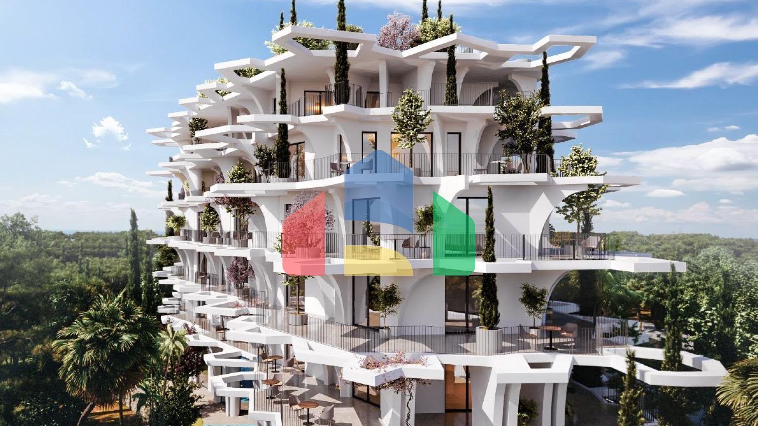 1+1 с балконом, Velipojë, 63,75 м.кв., новострой