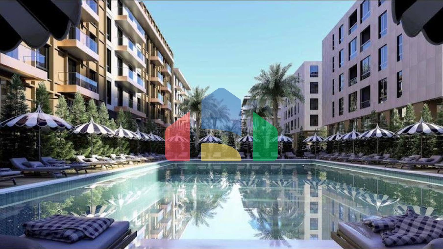 1+1 с балконом, Golem, 72 м.кв