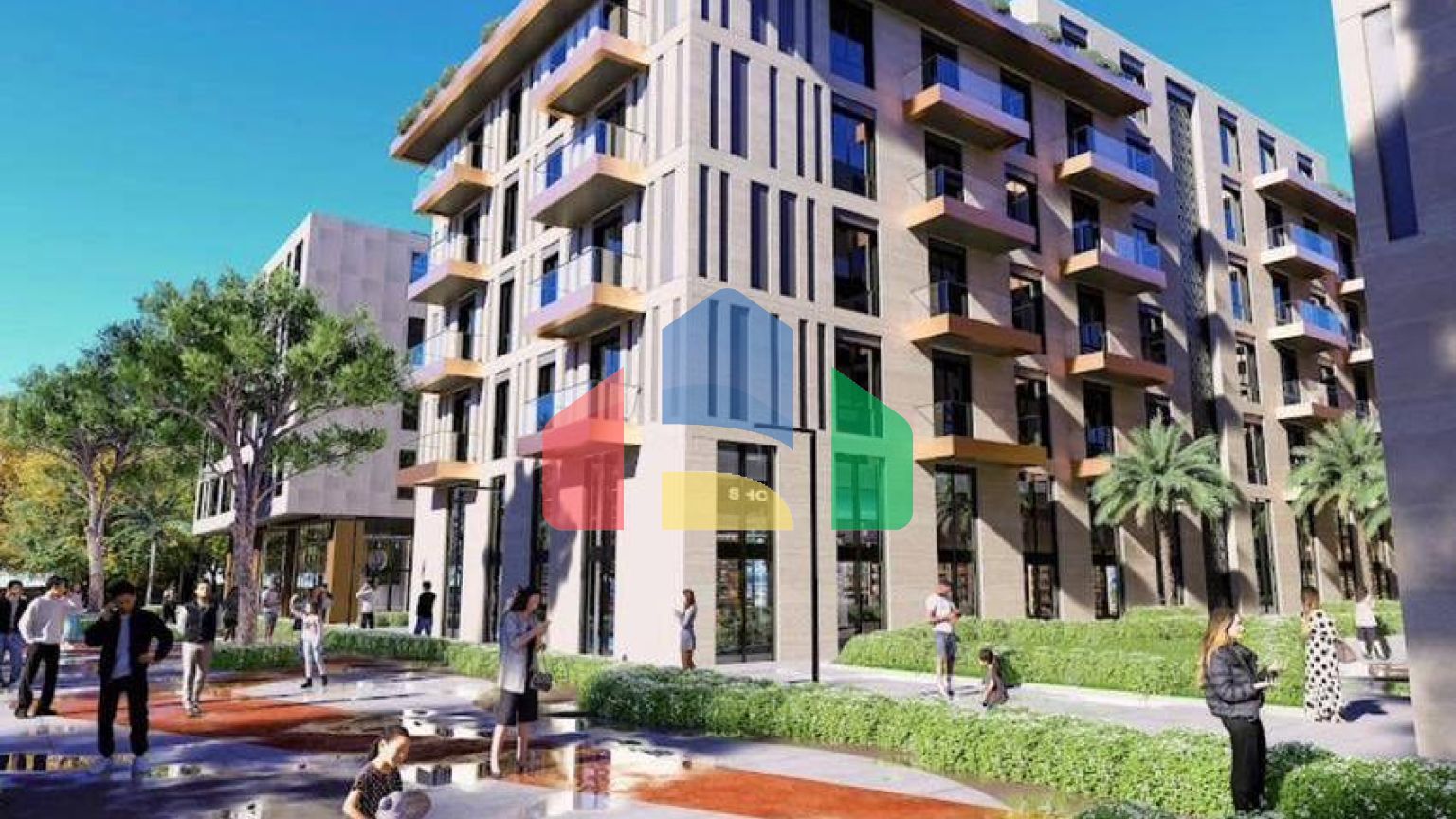 1+1 с балконом, Golem, 72 м.кв