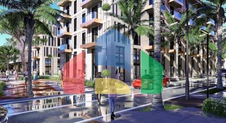 1+1 с балконом, Golem, 72 м.кв