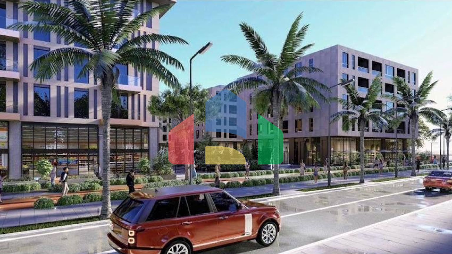 1+1 с балконом, Golem, 72 м.кв