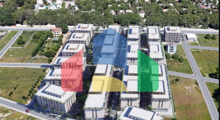 1+1 с балконом, Golem, 72 м.кв