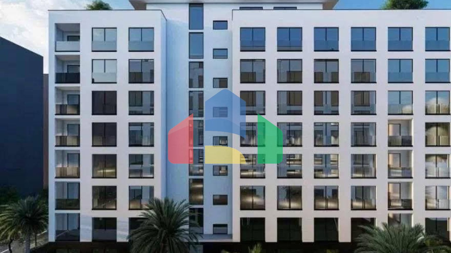 1+1 с балконом, Golem, 64 м.кв