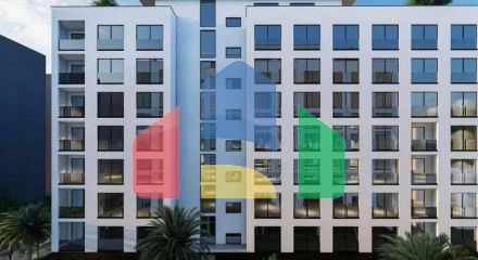 1+1 с балконом, Golem, 64 м.кв