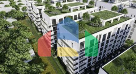 1+1 с балконом, Golem, 64 м.кв