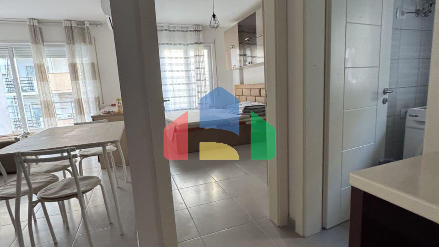 1+1 с гаражом, р-н Черрет, 55 м.кв 