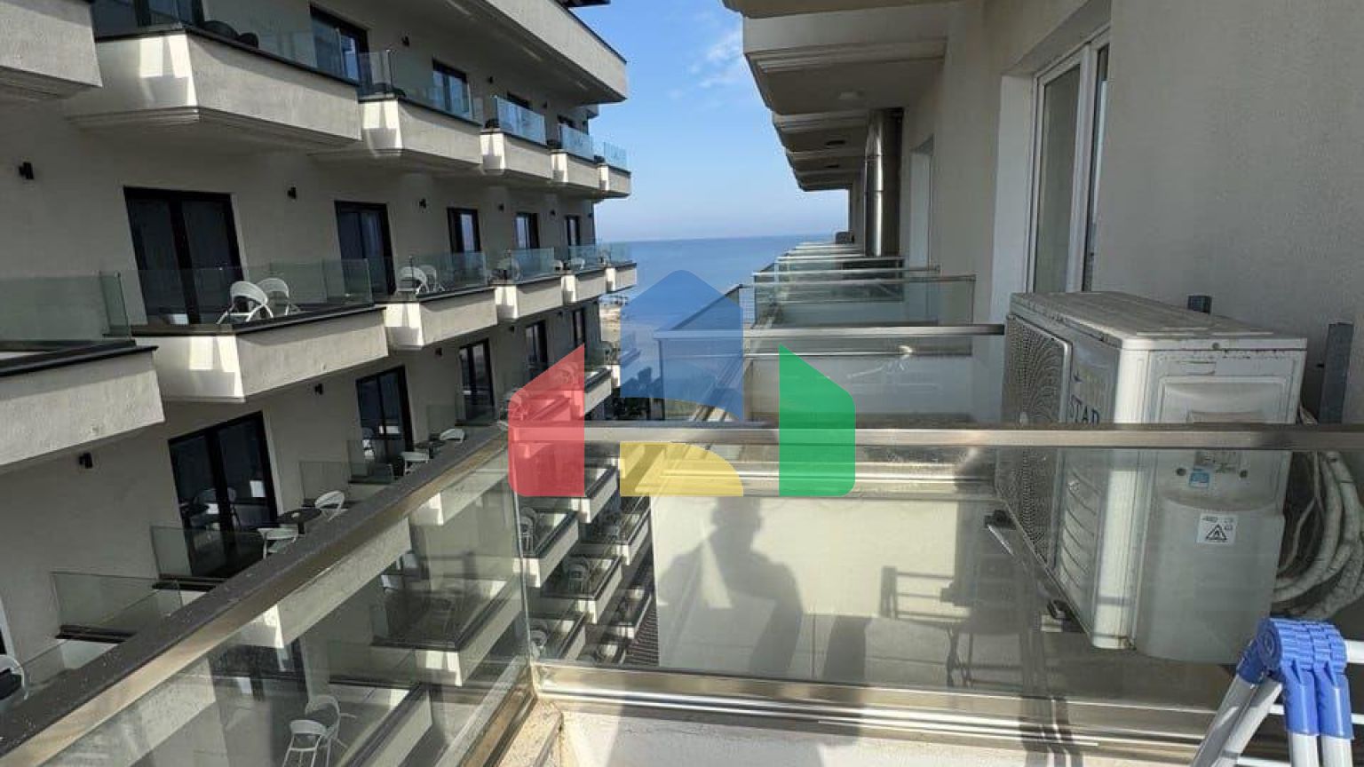 1+1 с видом на море, р-н Черрет, 61 м.кв 