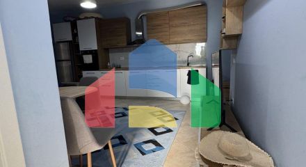 1+1 с видом на море, р-н Черрет, 61 м.кв 