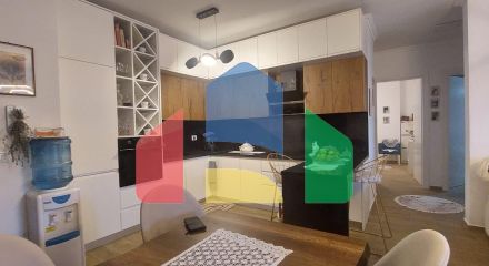 2+1+2 с балконом, р-н Пляж, Illiria, 91 м.кв