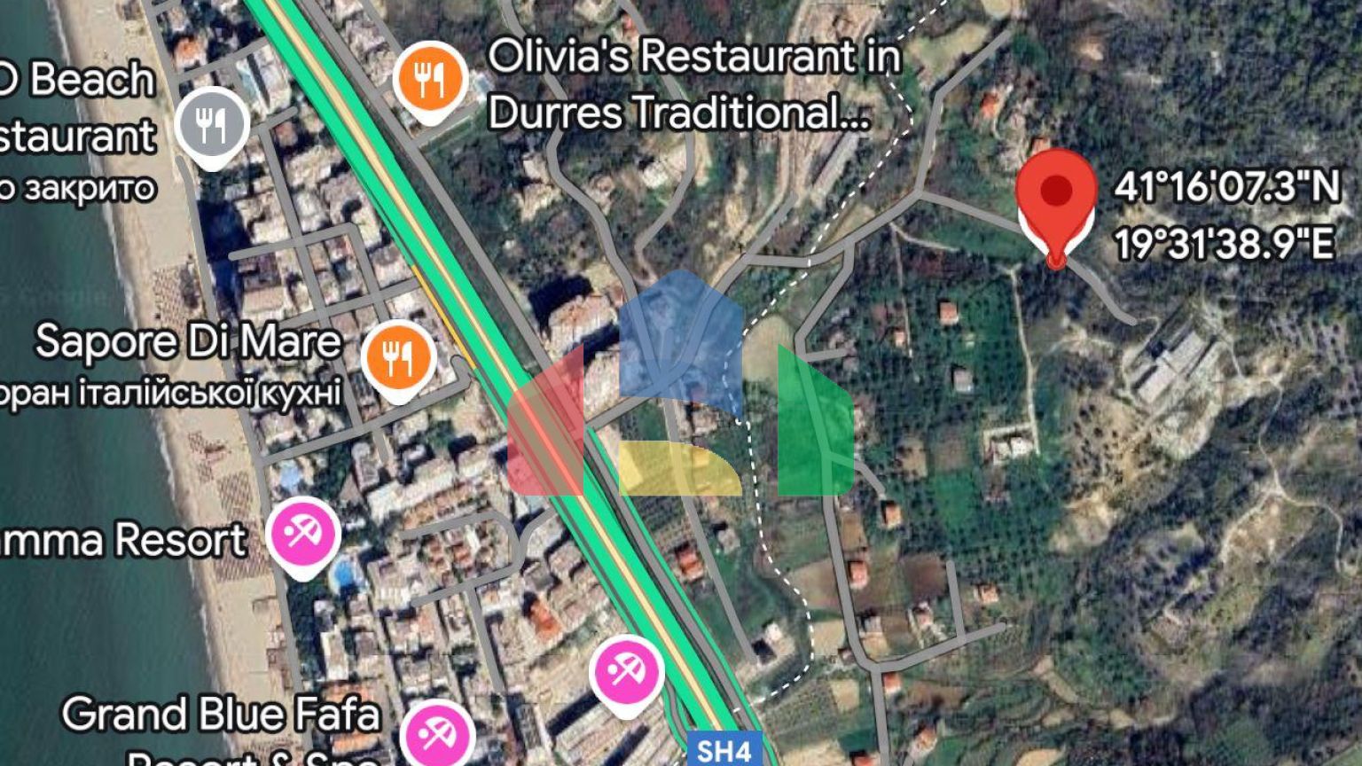 Участок земли, KAVAJE, KRYEMEDHENJ, 300 м.кв