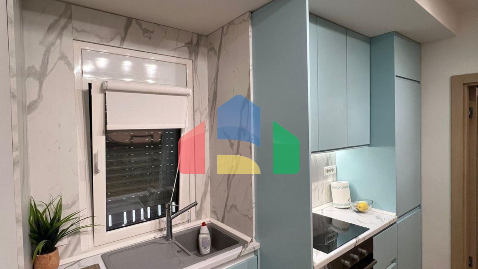 1+1 с террасой 73 м.кв, р-н Голем, 60,7 м.кв