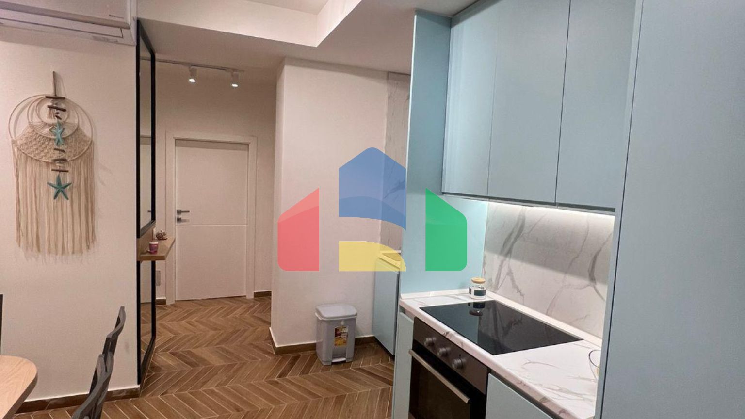 1+1 с террасой 73 м.кв, р-н Голем, 60,7 м.кв