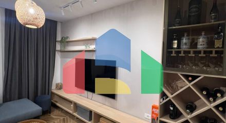 1+1 с террасой 73 м.кв, р-н Голем, 60,7 м.кв