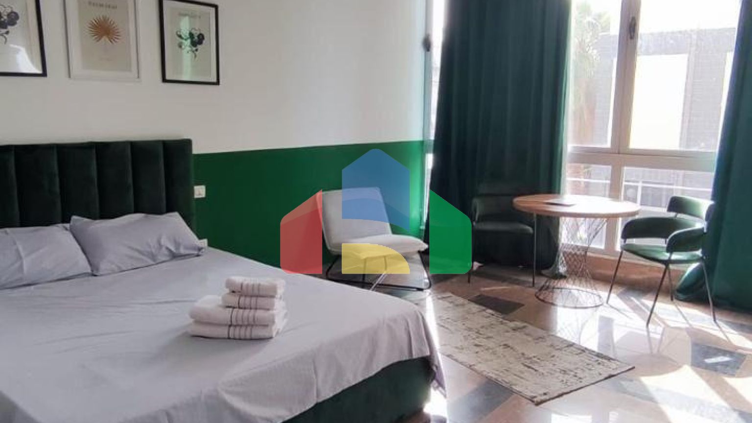 Студия полностью укомплектованая, район Пляж, 34 м.кв