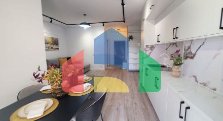 1+1 с ремонтом, р-н Пляж, 55 м.кв