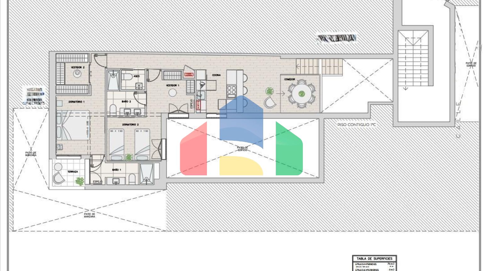 Апартаменты в Madrid ID MEM095