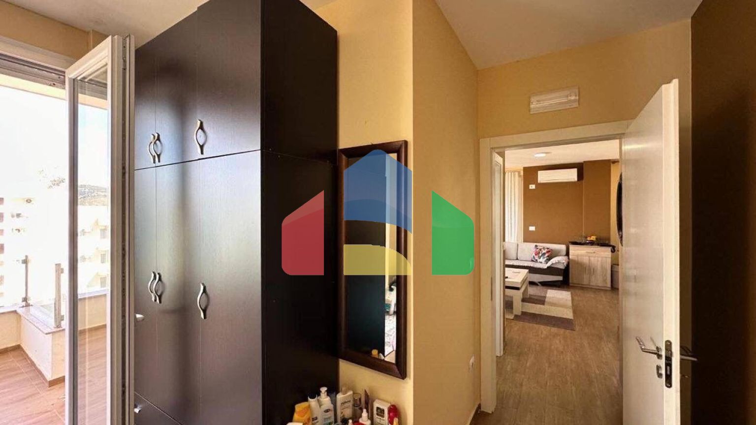 1+1 с видом на море, Shengjin, 80 м.кв