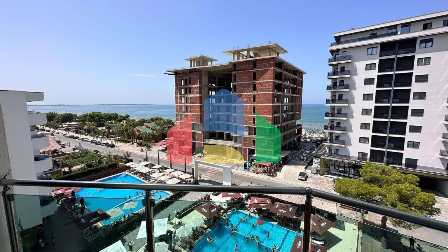 2+1  с балконом, Shengjin, 97 м.кв