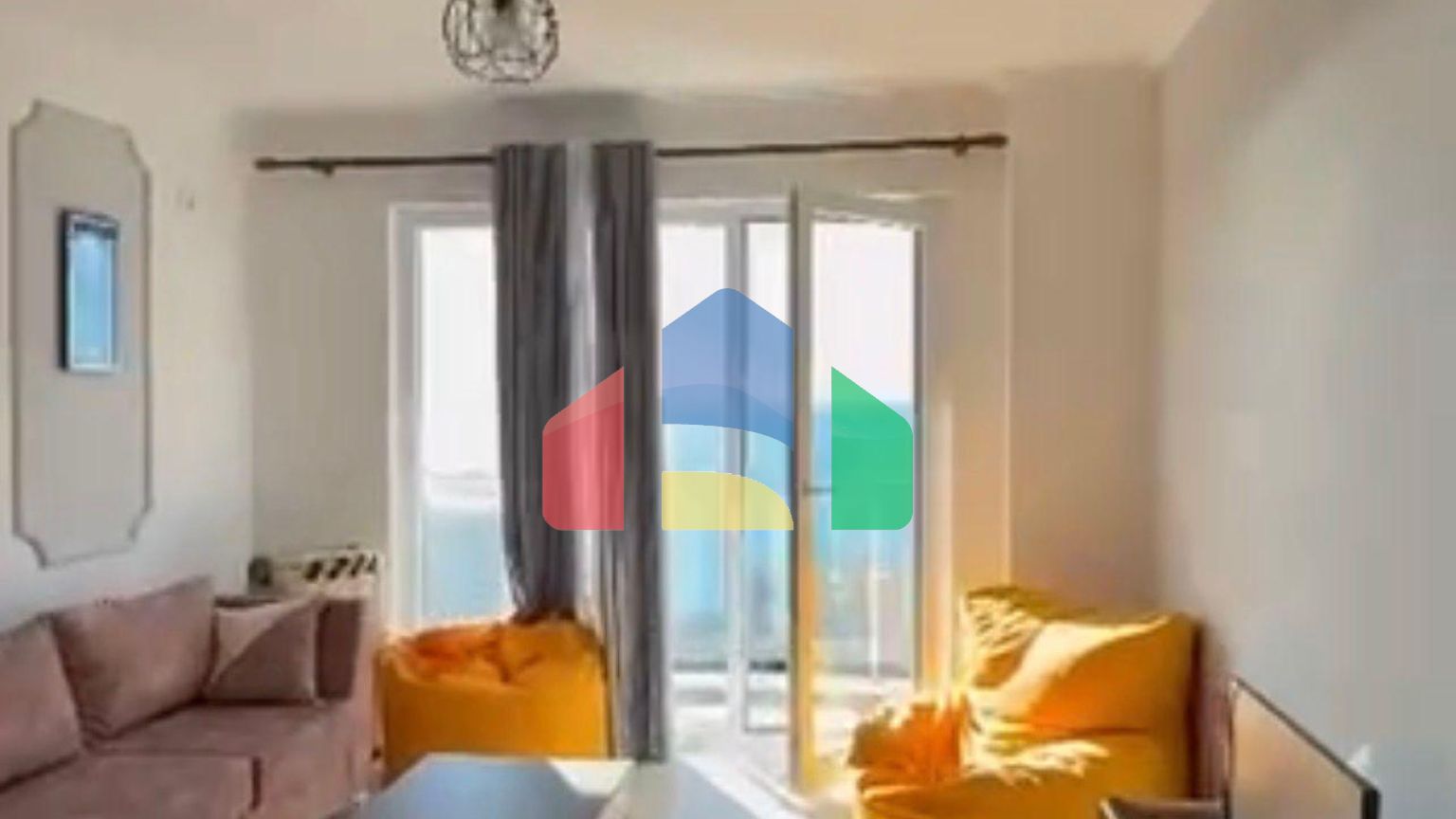 1+1 с видом на море, Shengjin, 80 м.кв