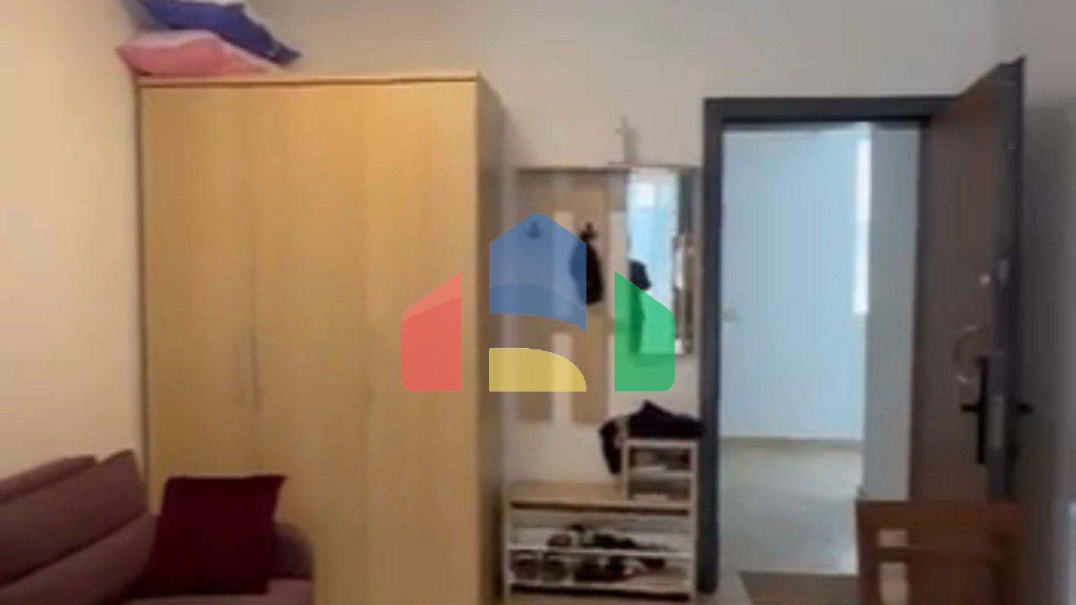 Студия с балконом, Shengjin, 36 м.кв